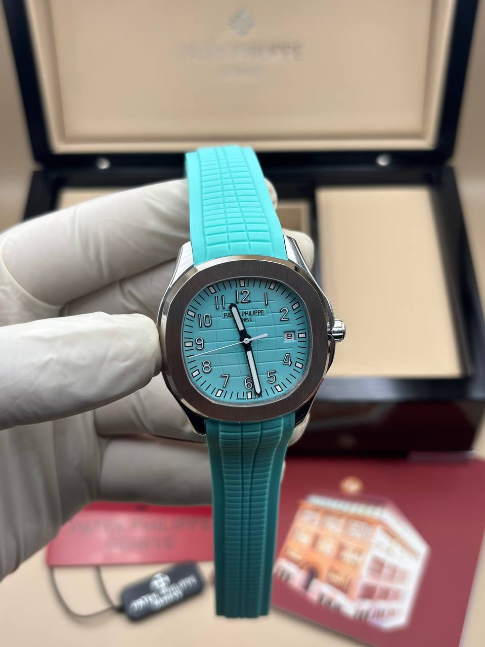 Patek Philippe Aquanaut Tiffany Blue Dial
