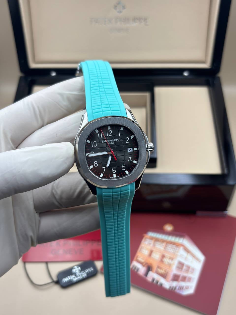 Patek Philippe Aquanaut Black Dial
