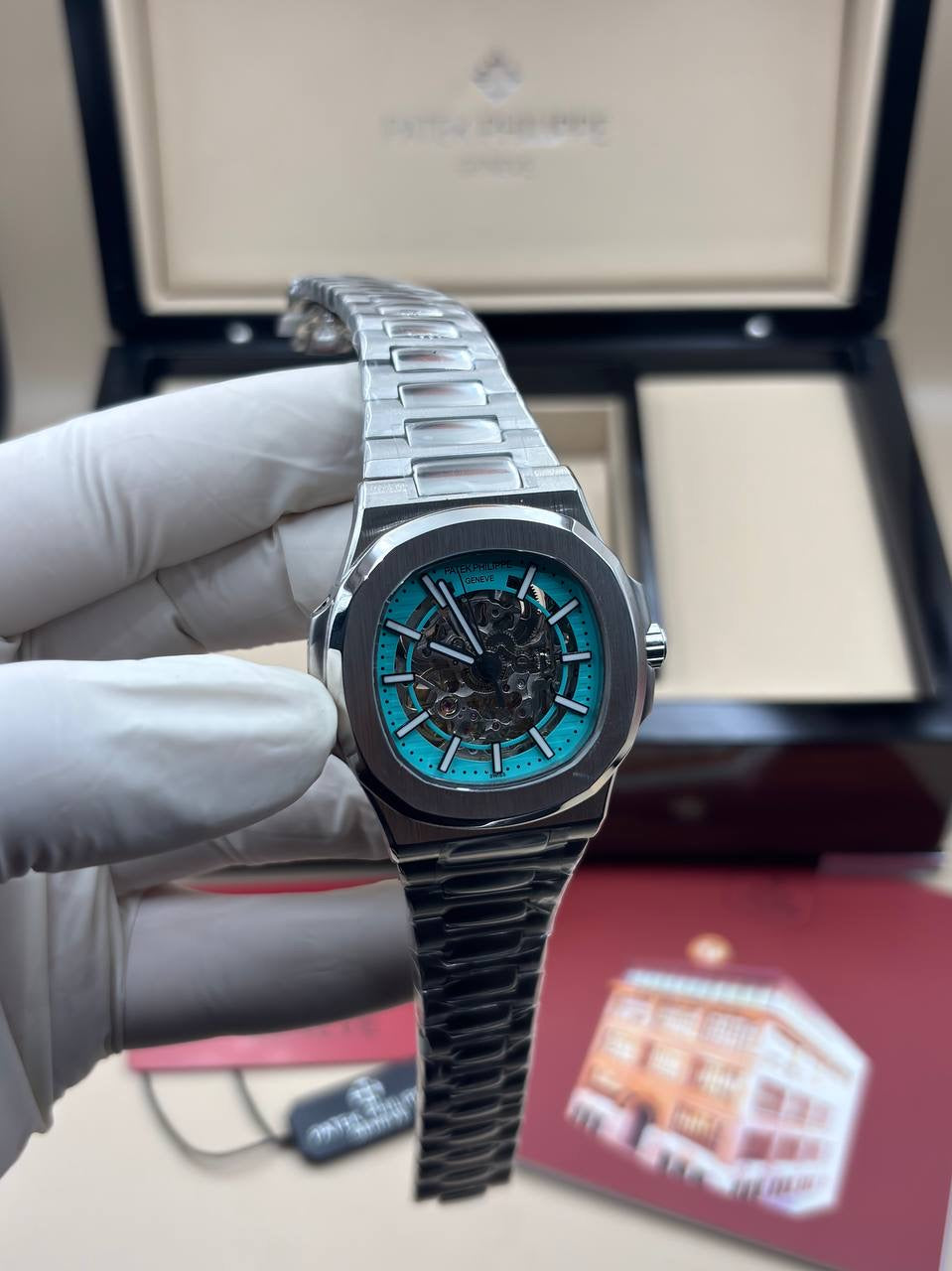 Patek Philippe Skeleton Tiffany Blue Dial