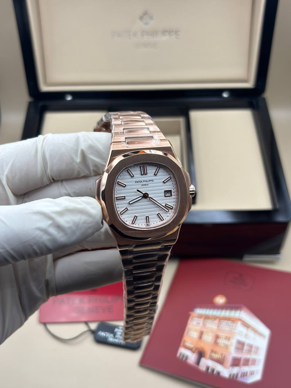 Patek Philippe Nautilus White Dial