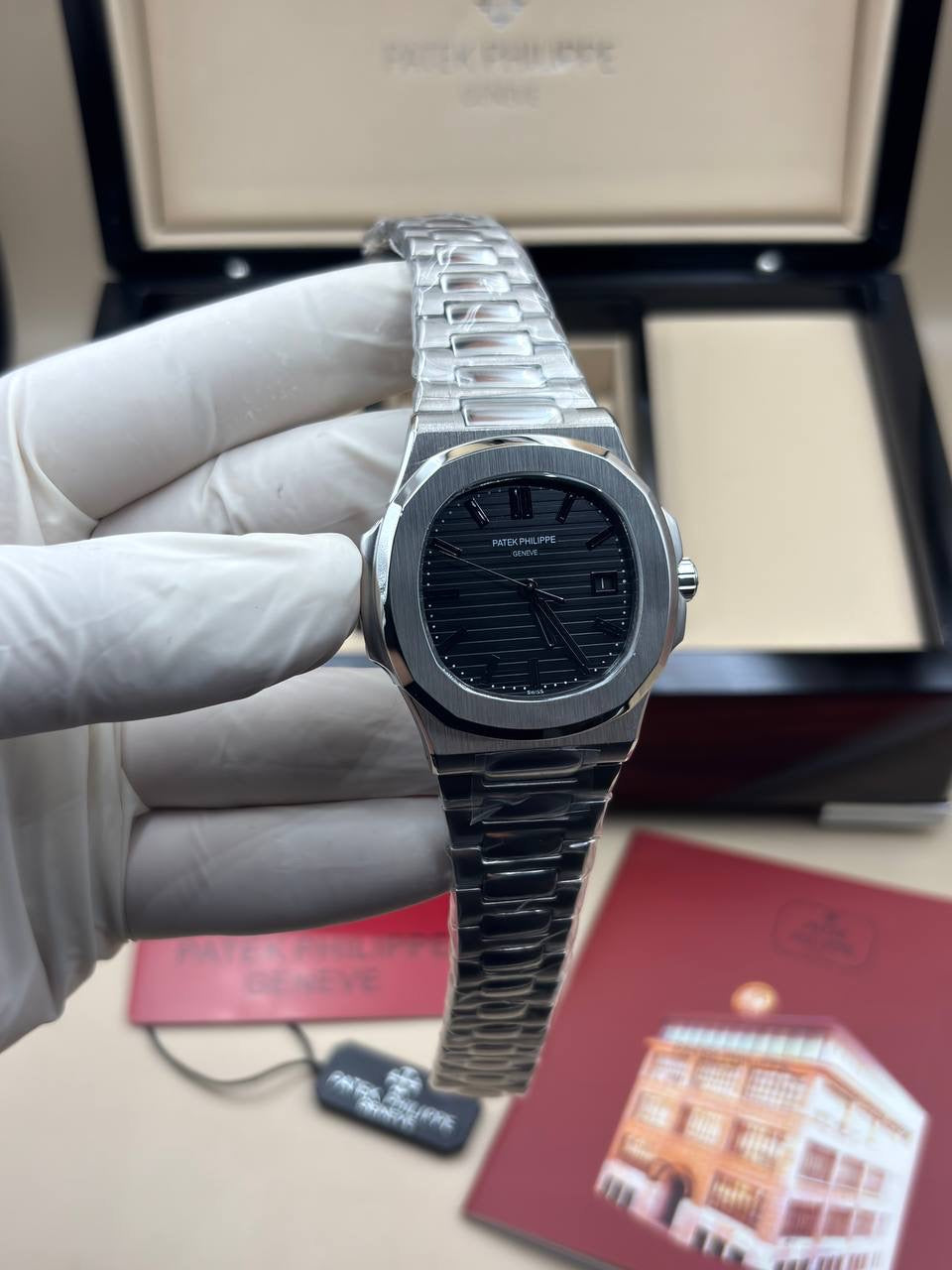 Patek Philippe Nautilus Black Dial