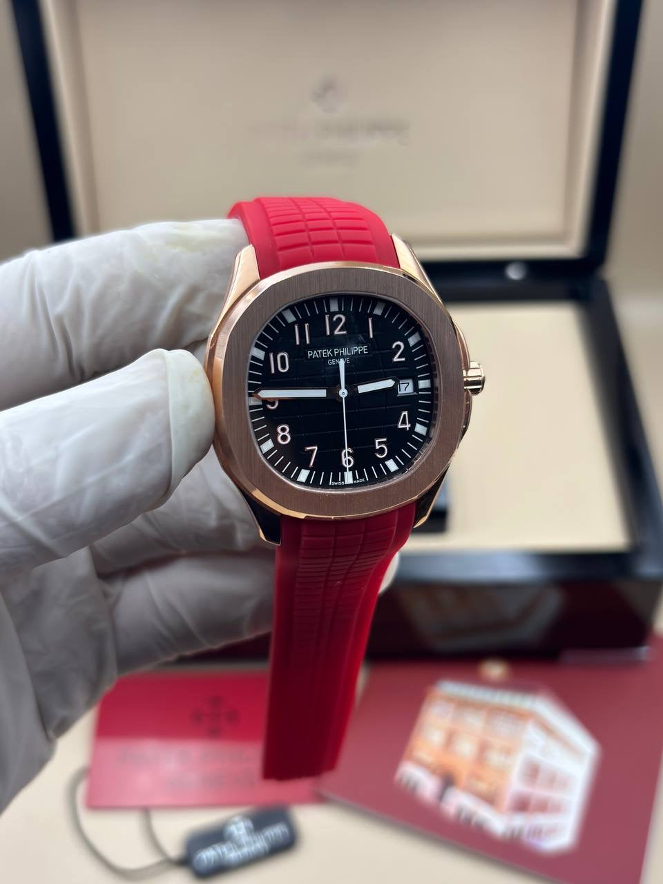Patek Philippe Aquanaut Black Dial