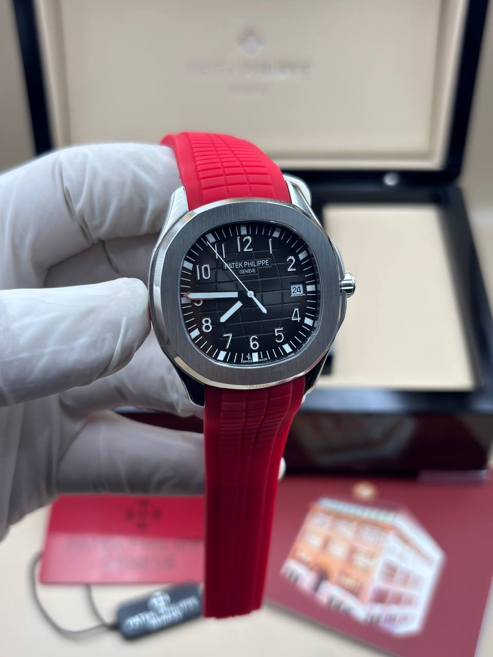 Patek Philippe Aquanaut Black Dial