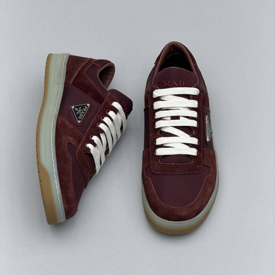 Prada Downtown Suede Sneaker