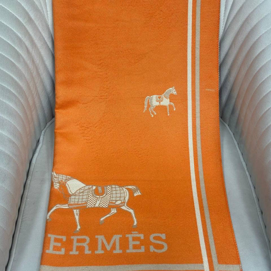 KARIŞIK Hermes Hakiki Kaşmir İpek Şal