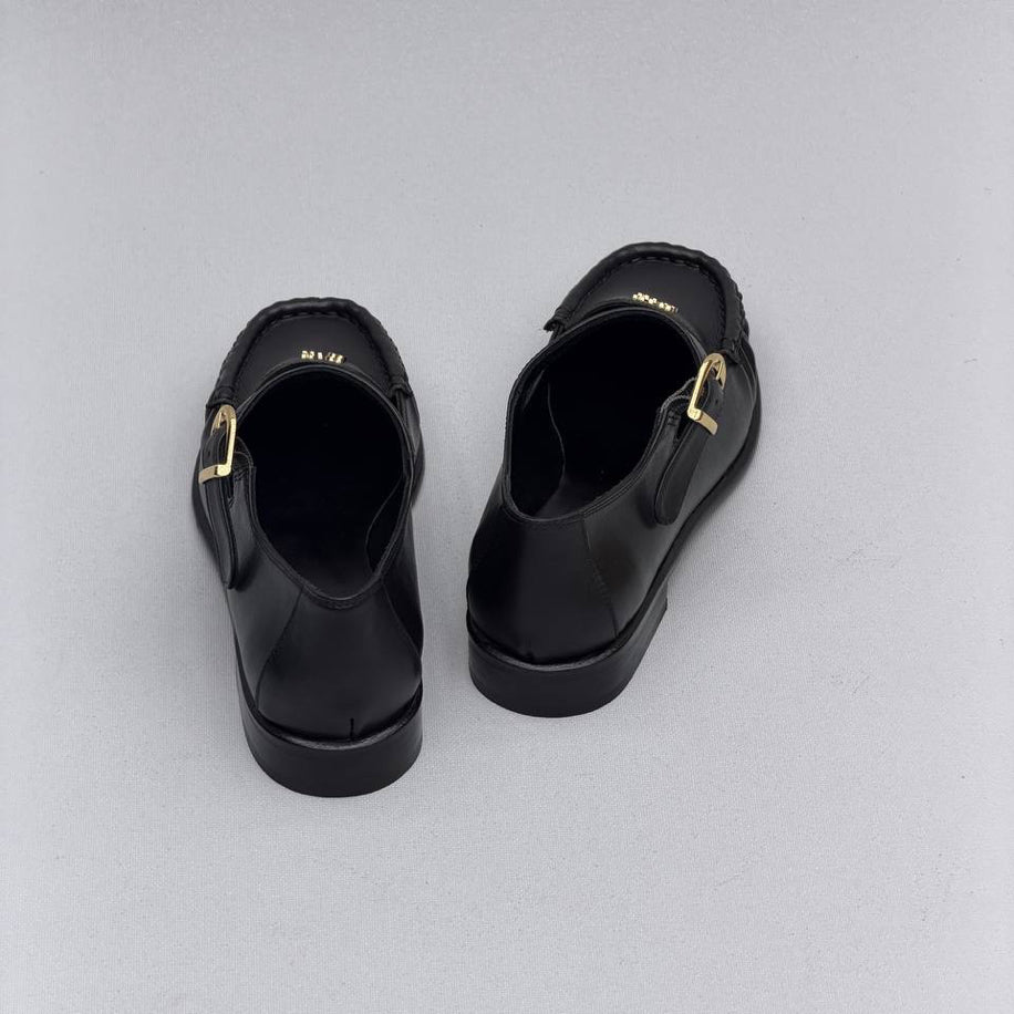 Miu Miu Mary Jane Leather Loafer
