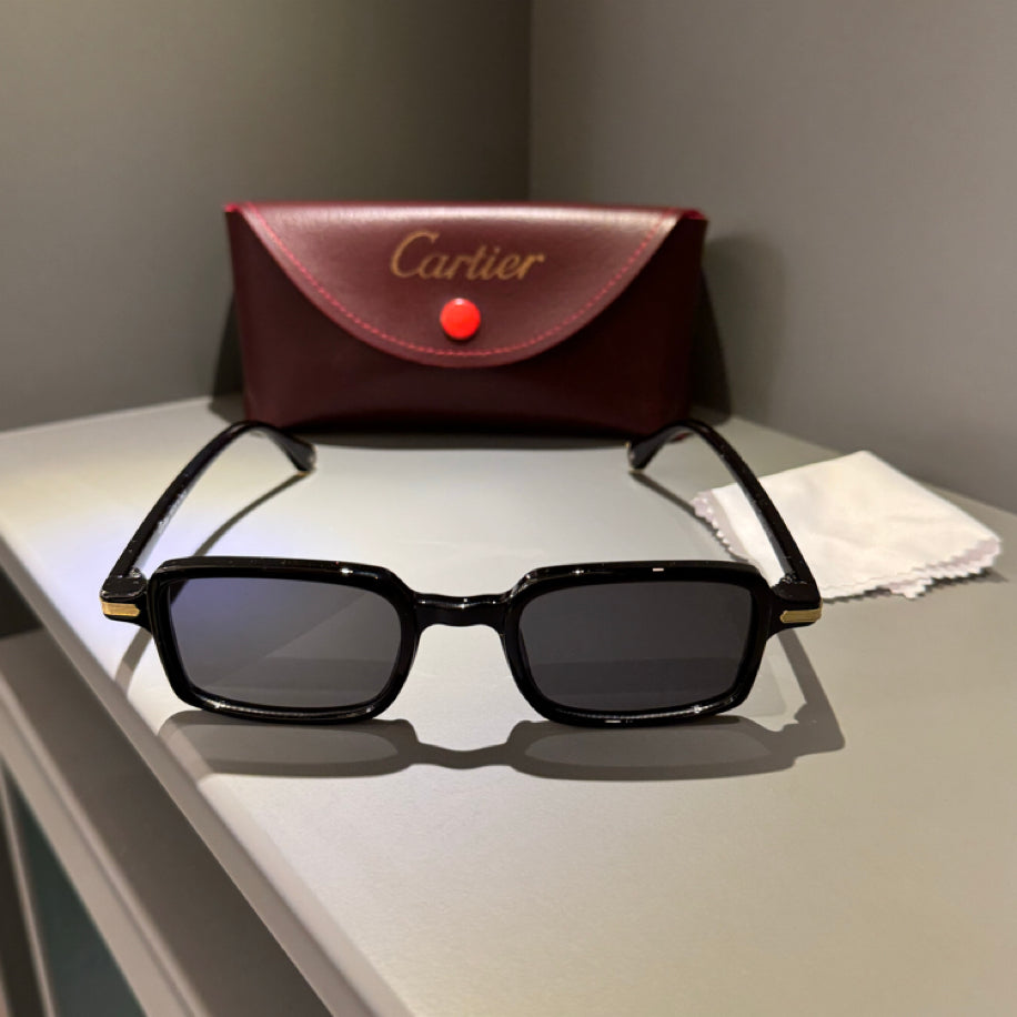 Cartier Unisex Gözlük ( Siyah Cam)