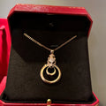 Cartier Panther Rose Taşlı Kolye