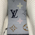 KARIŞIK Louis Vuitton Hakiki Kaşmir İpek Şal