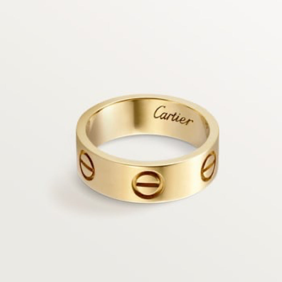 Cartier Unisex Yüzük ( Gold )