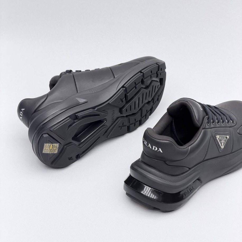 Prada Leather Black Sneaker
