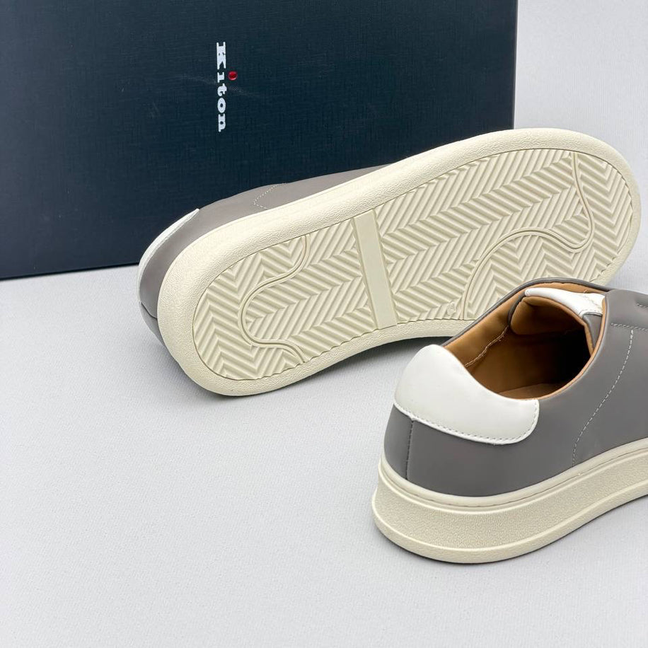 Kiton Leather Sneakers