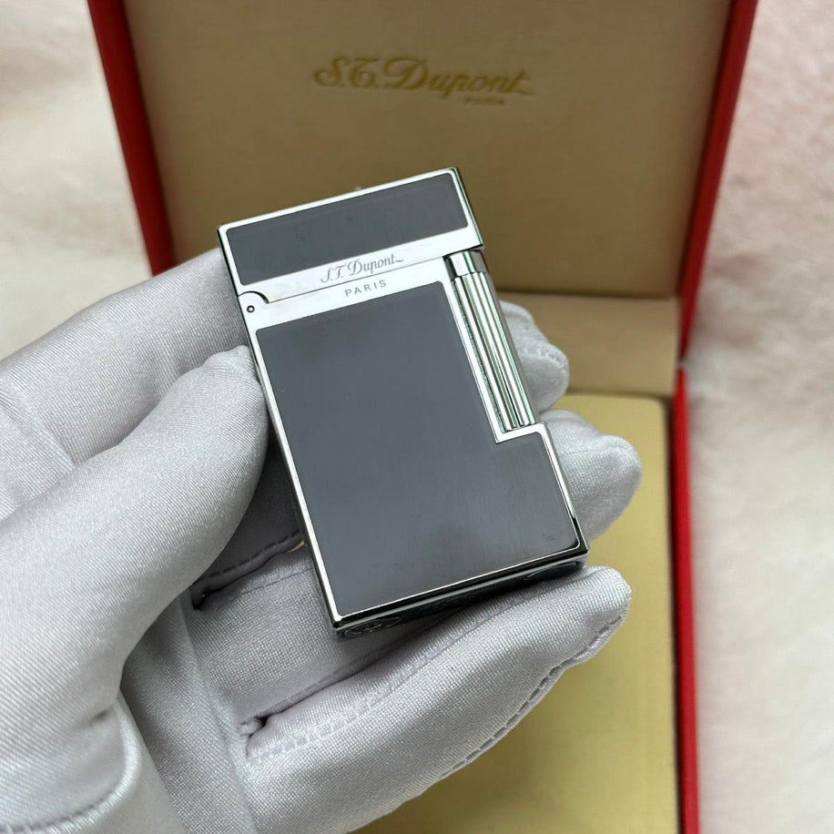 S.T. Dupont LIGNE 2  Silver Grey Lighter