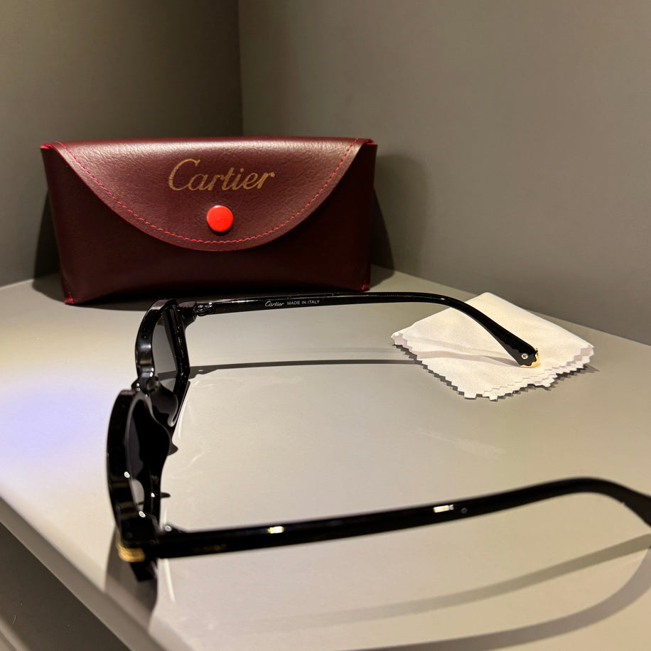 Cartier Unisex Gözlük ( Siyah Cam)