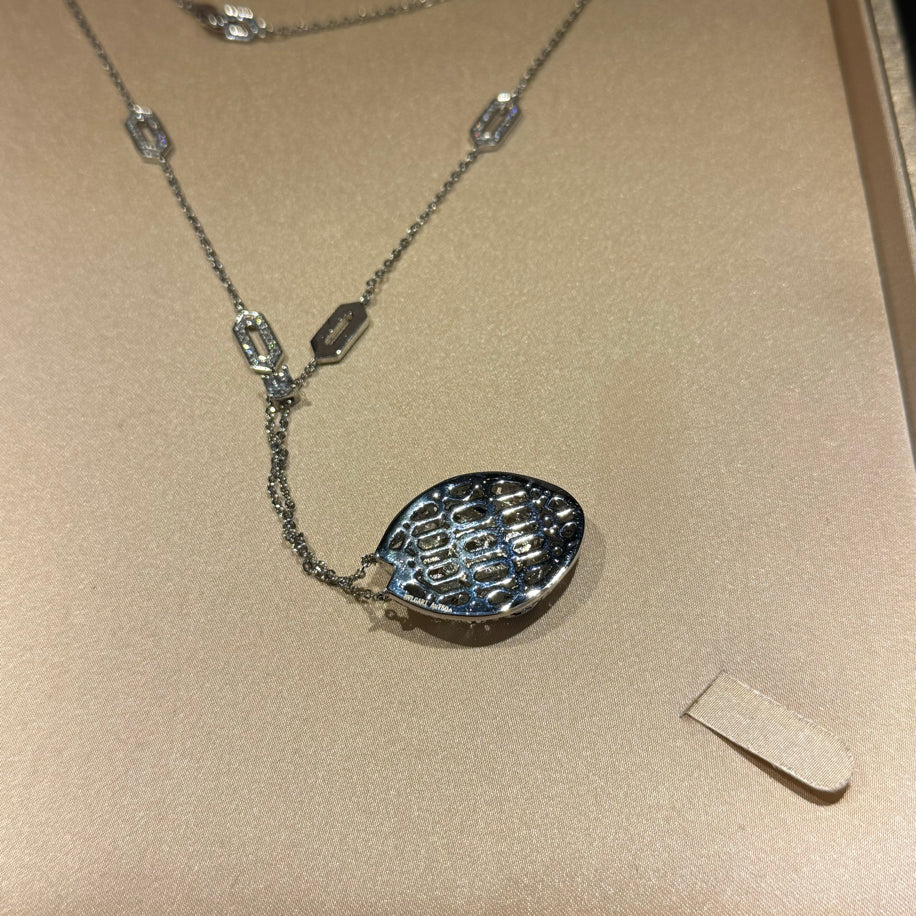 Bvlgari Serpenti Gold Taşlı Kolye