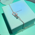 Tiffany Hardwear (Silver Taşlı) Kolye