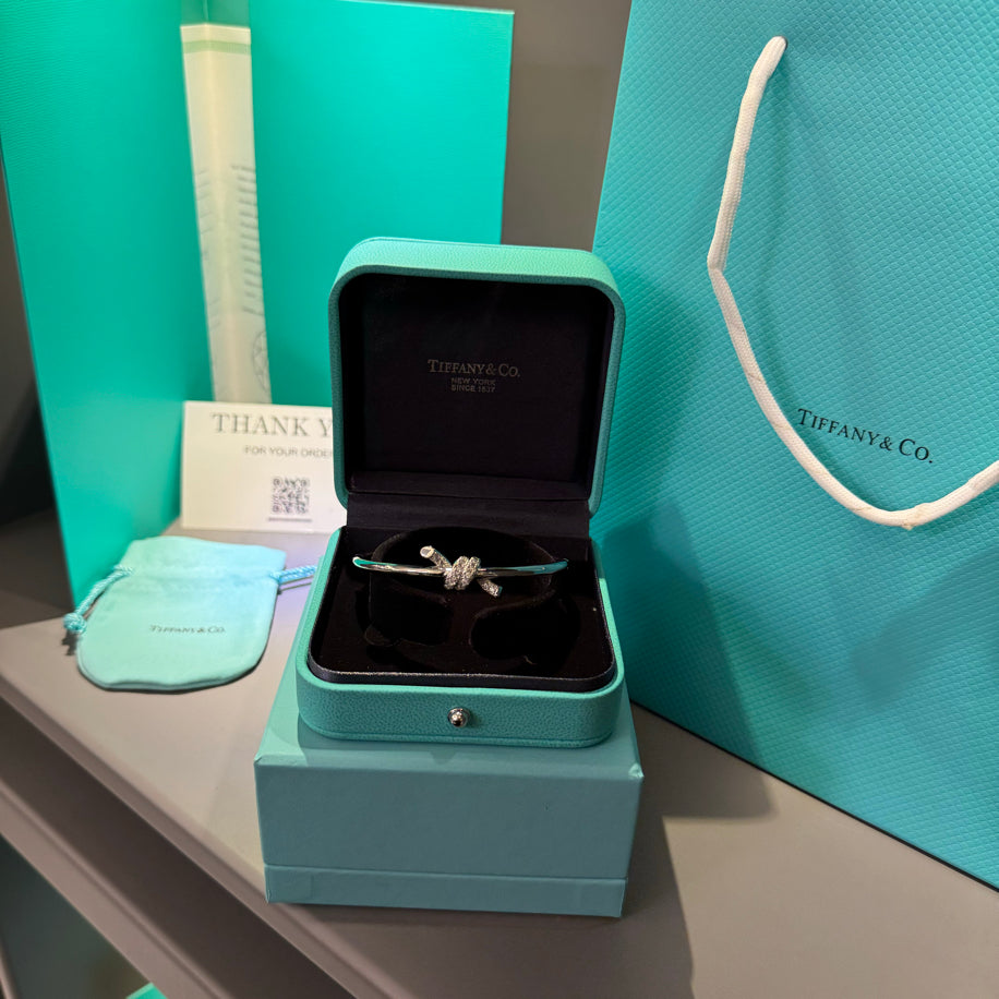 Tiffany Yarım Taşlı Silver Bileklik