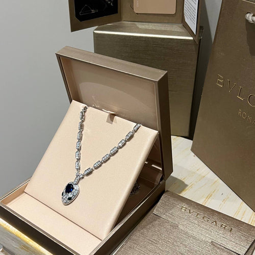 Bvlgari Serpenti Taşlı Kolye