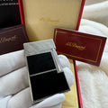 S.T. Dupont LIGNE 2 Silver Black Lighter