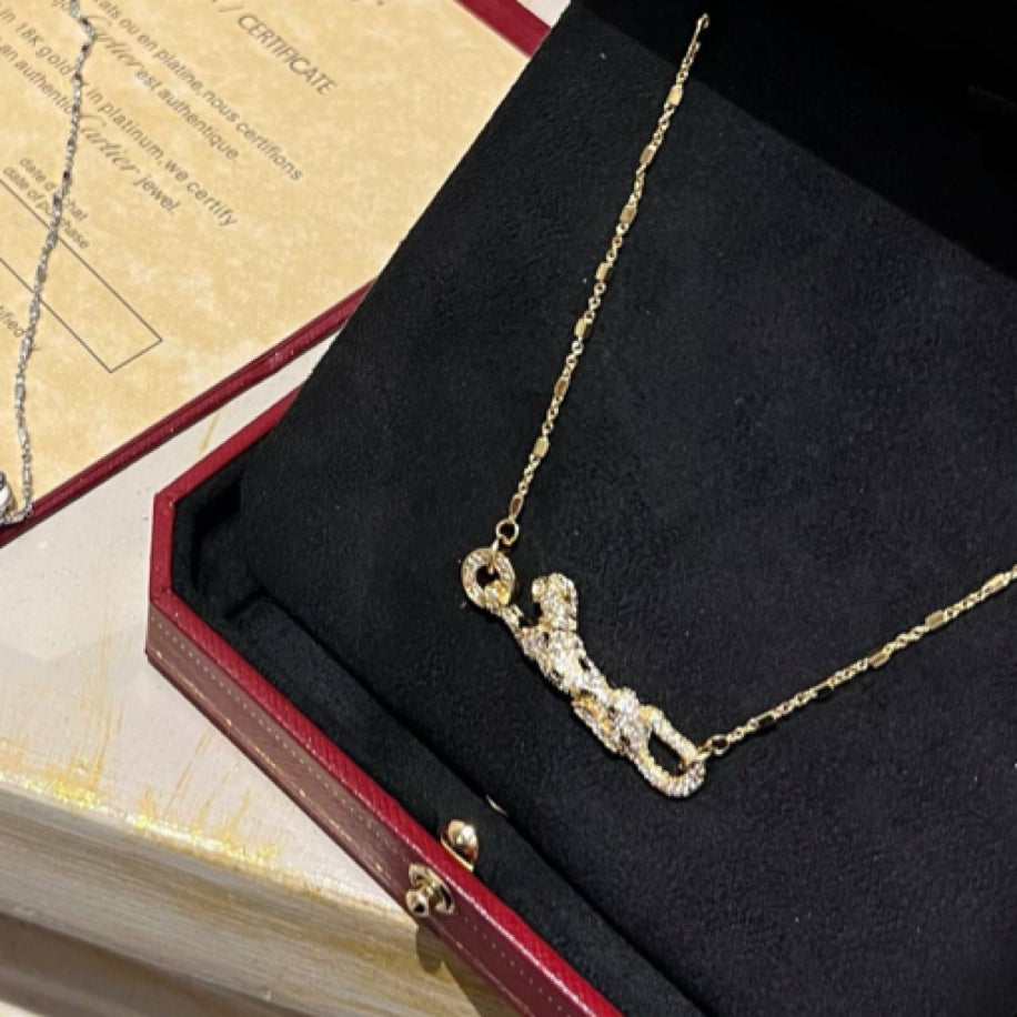 Cartier Panthere Taşlı Kolye