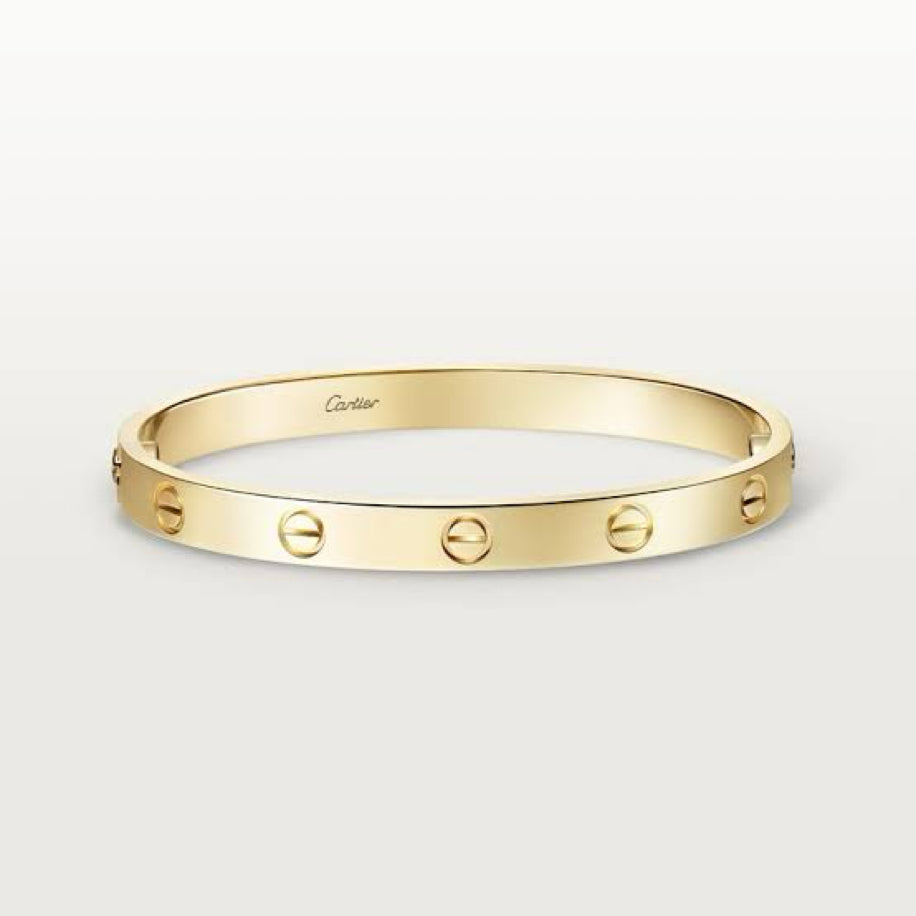 Cartier Unisex Bileklik ( Gold )