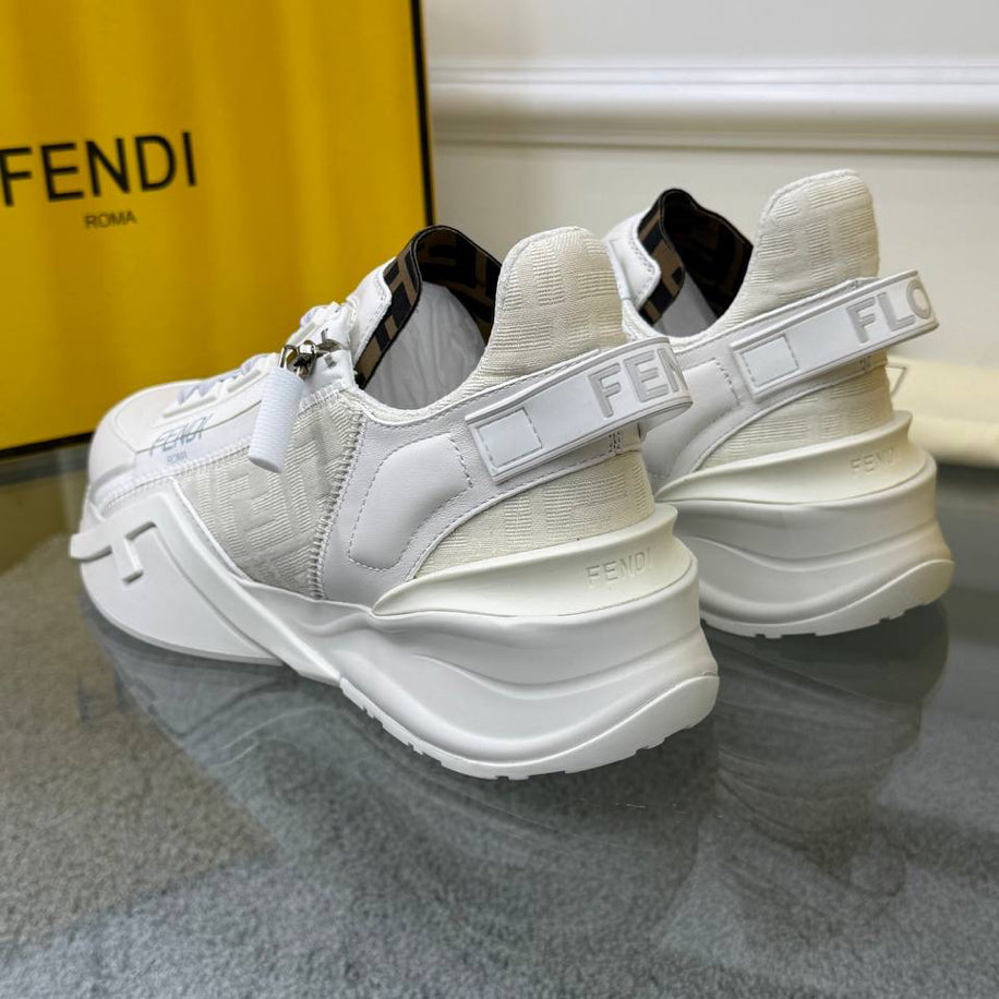 Fendi Flow Sneakers White White