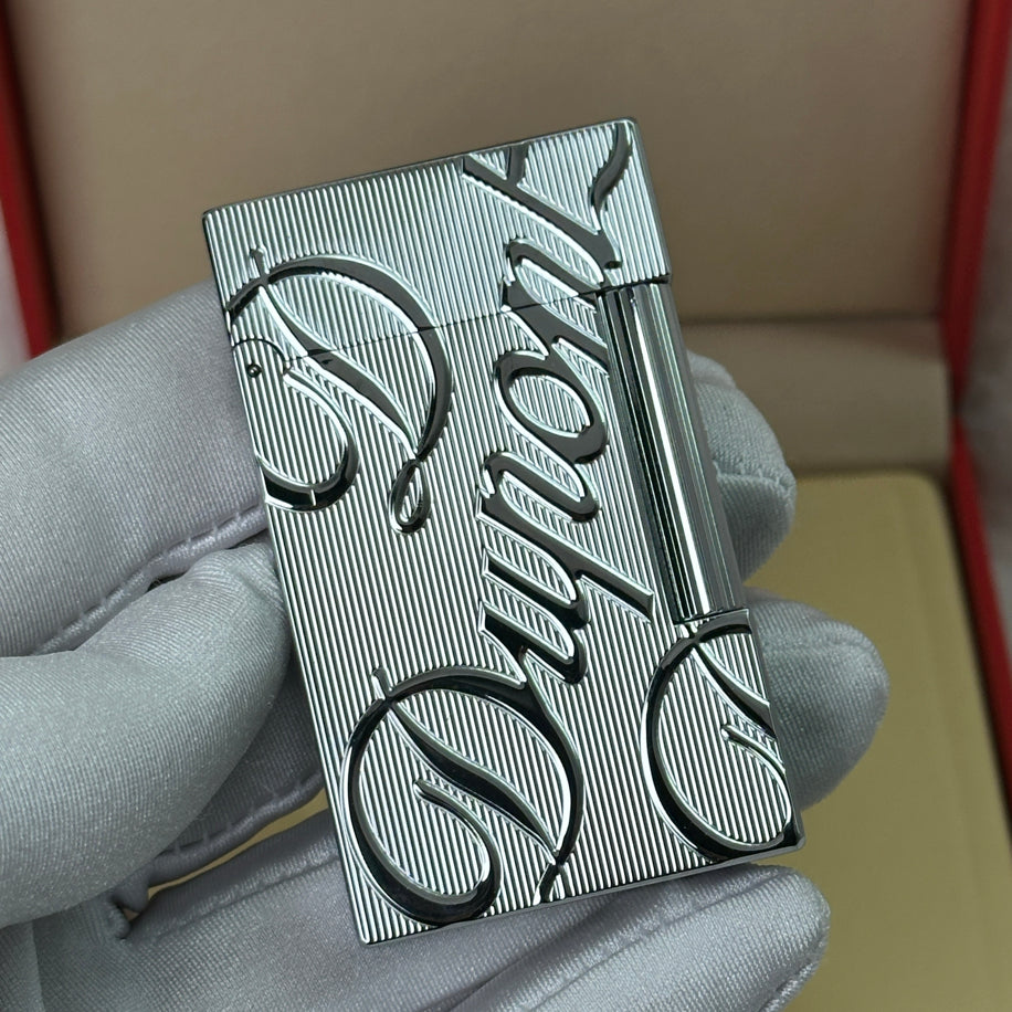 S.T. Dupont LIGNE 2 Full Silver Lighter