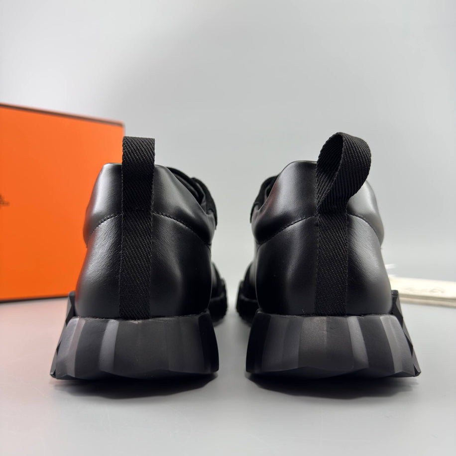 Hermes Bouncing Leather Sneakers