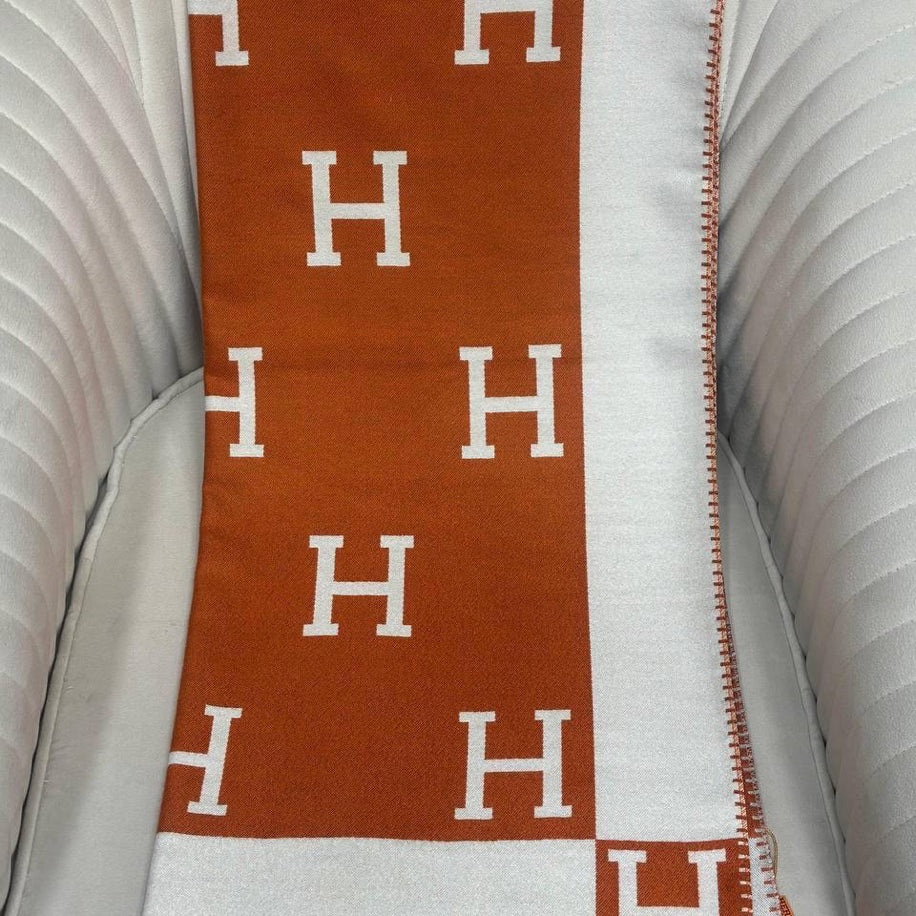 KARIŞIK Hermes Hakiki Kaşmir İpek Şal