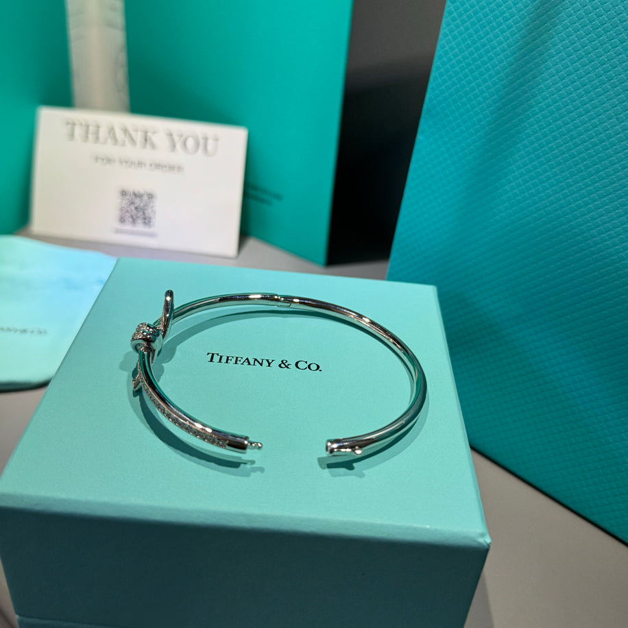 Tiffany Full Taşlı Silver Bileklik