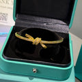 Tiffany Gold Full Taşlı Bileklik