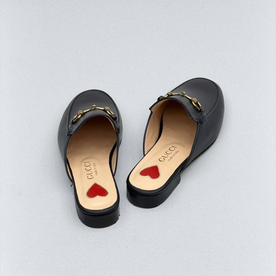 Gucci Horsebit GG Canvas Mule