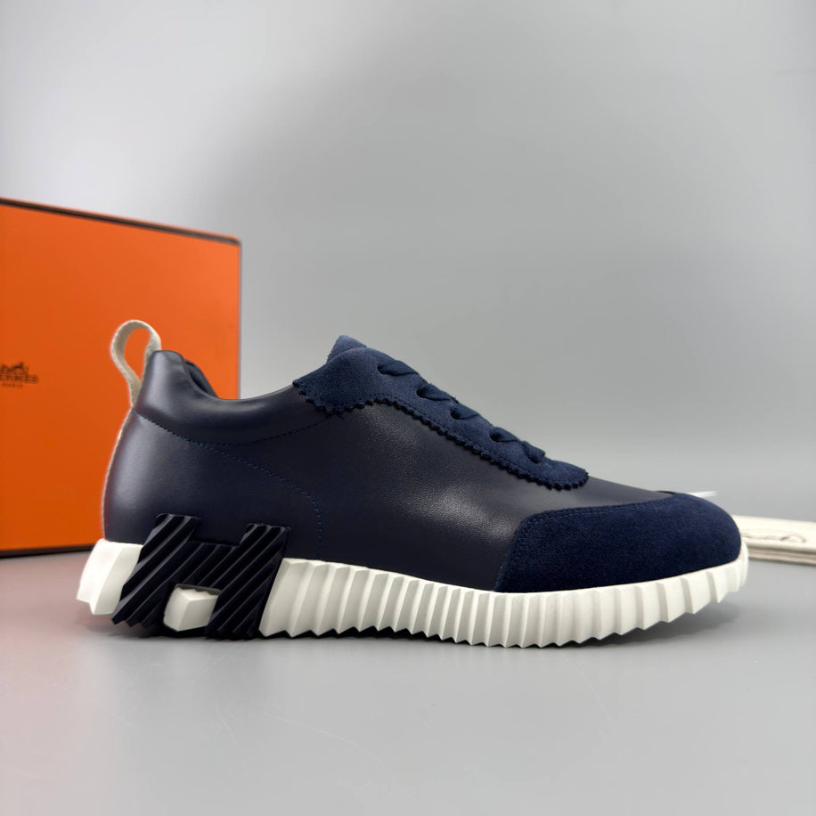Hermes Bouncing Leather Sneakers