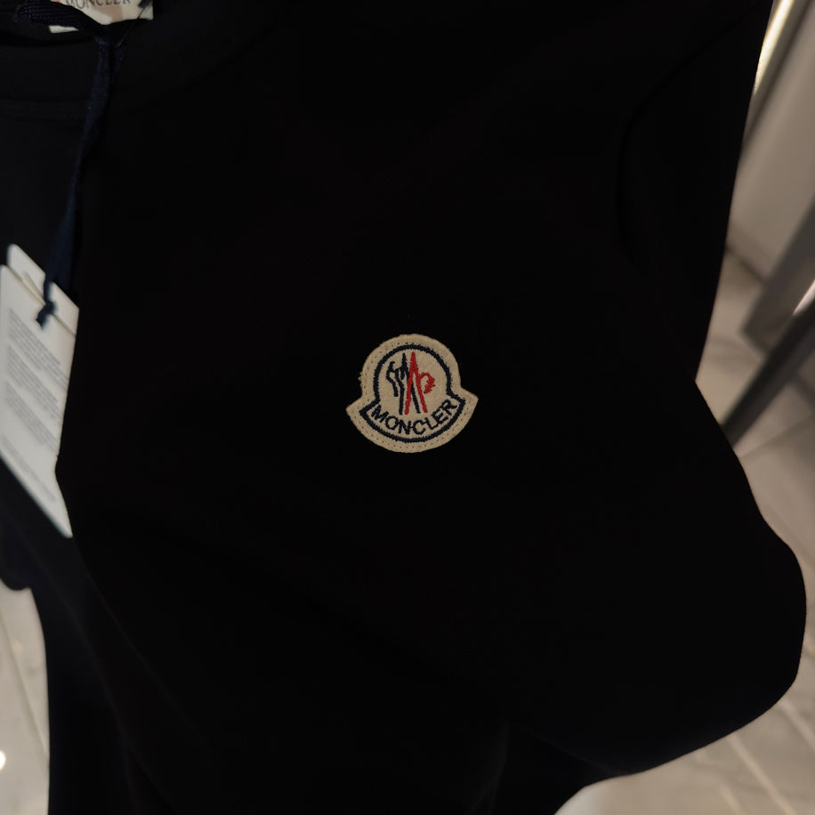 Moncler Logo Detaylı İthal Kumaş T-Shirt