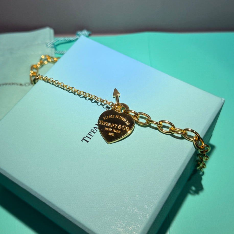 Return To Tiffany (Gold) Kolye