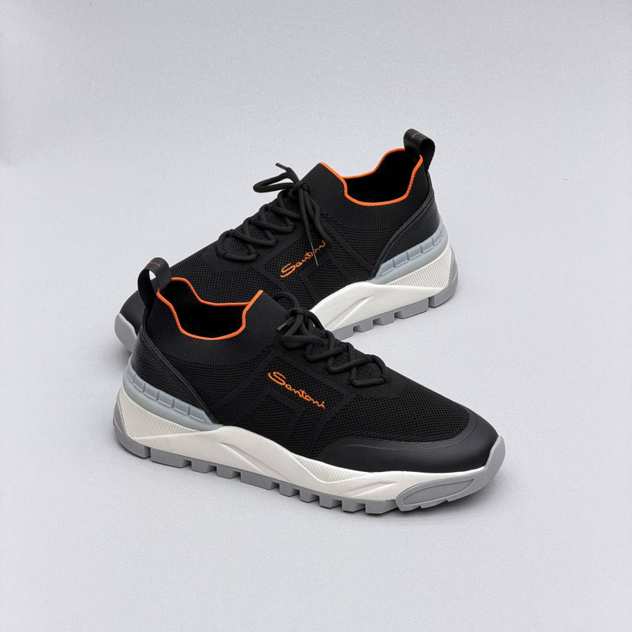 Santoni Knit Runner Sneakers
