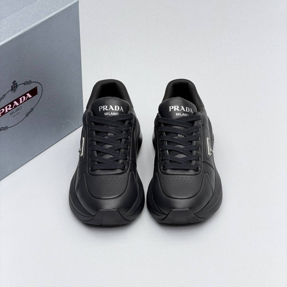 Prada Leather Black Sneaker