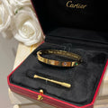 Cartier Love Rainbow Taşlı (Gold) Bileklik