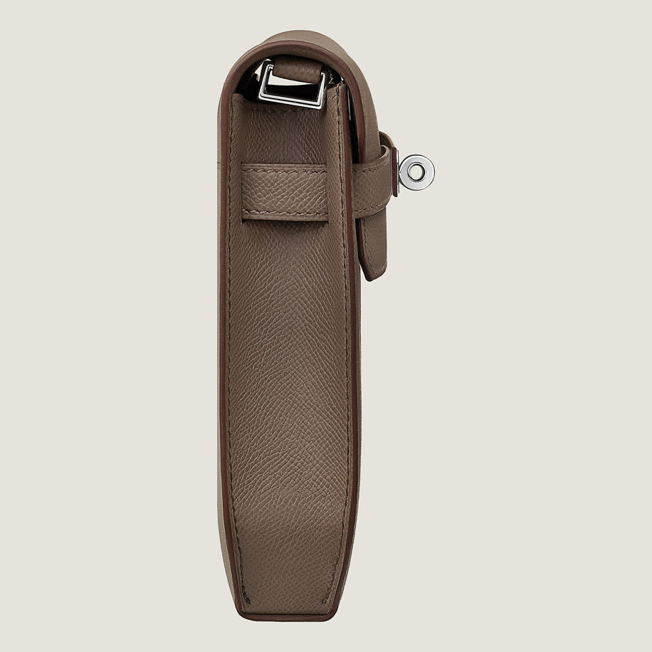 Hermes Kelly Depeches Étoupe 25 Pouch