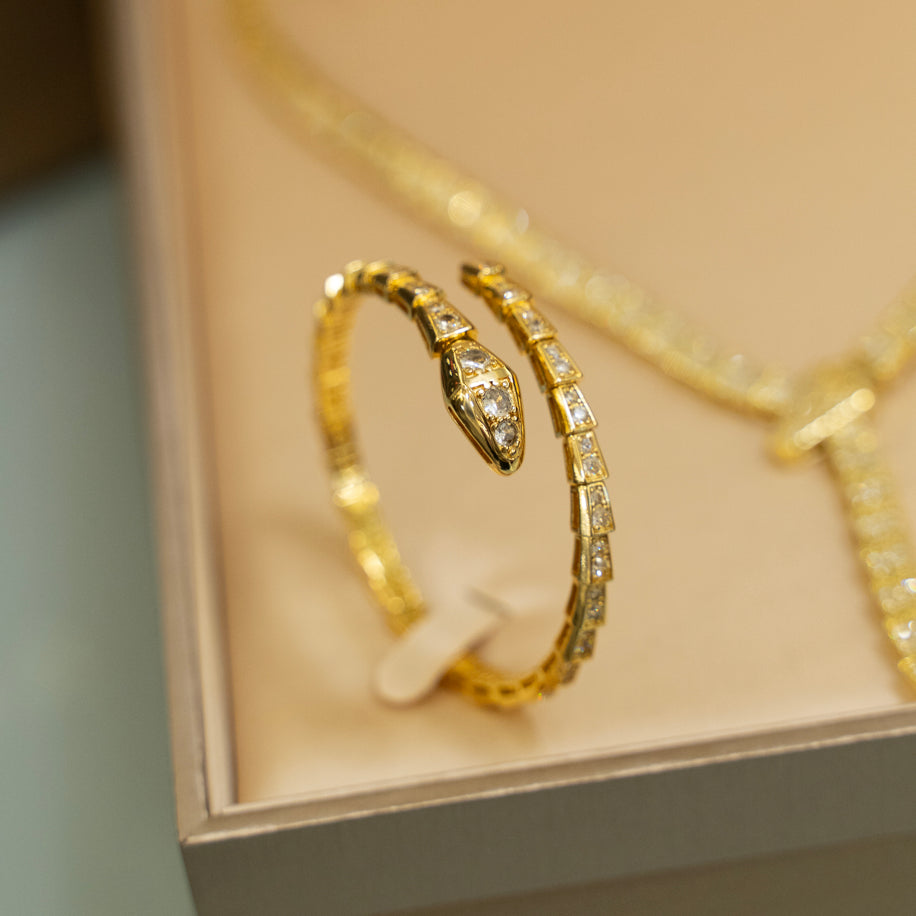 Bvlgari Viper Serpenti Set (Gold)