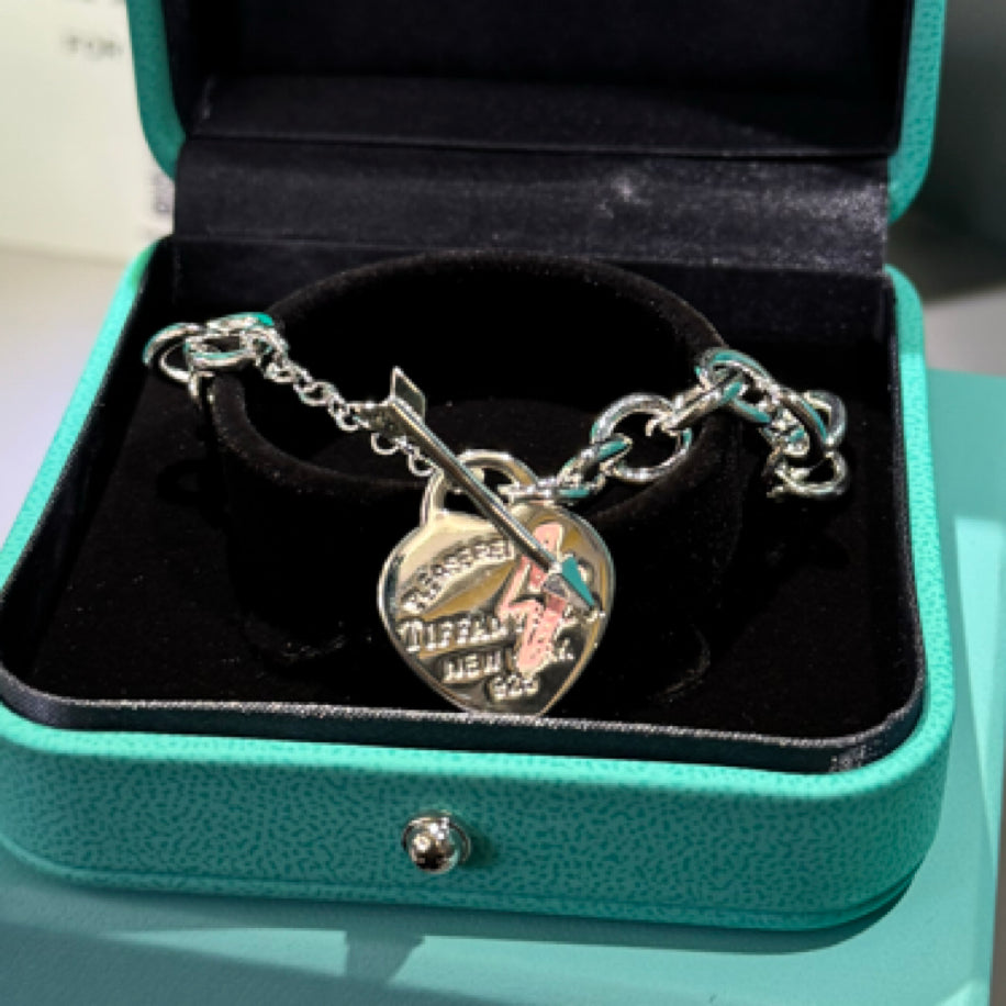Tiffany Unisex Silver Bileklik