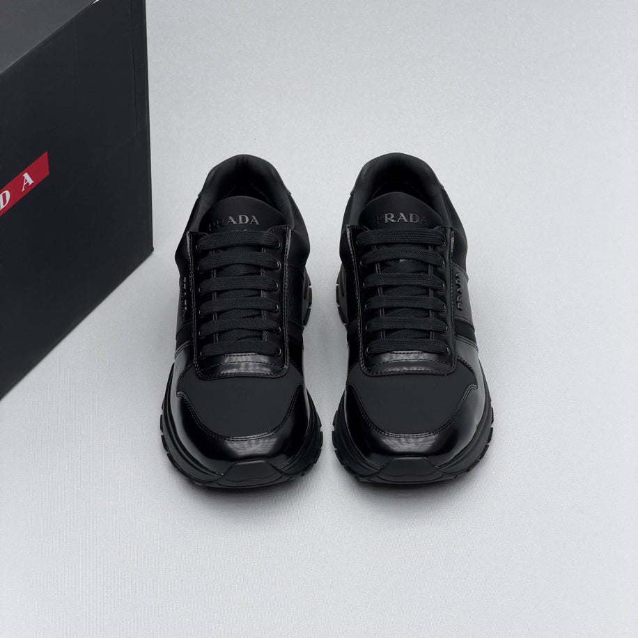 Prada Prax Leather Sneakers