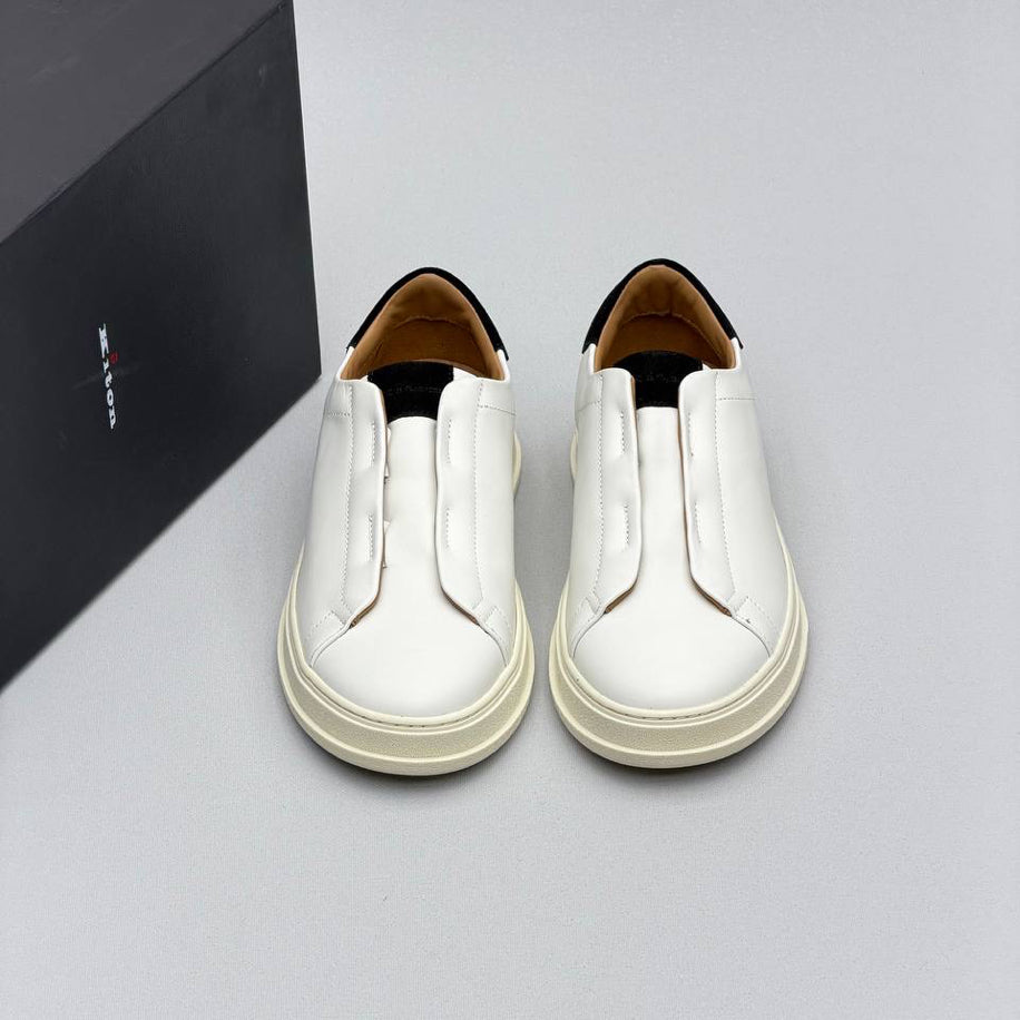 Kiton Leather Sneakers