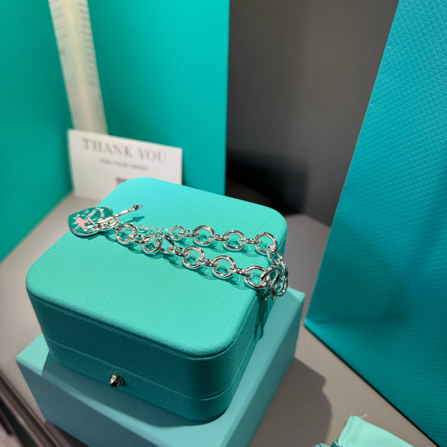 Tiffany Unisex Silver Bileklik