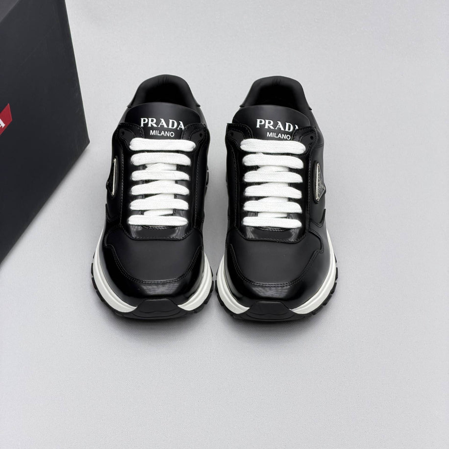 Prada Prax Leather Sneakers