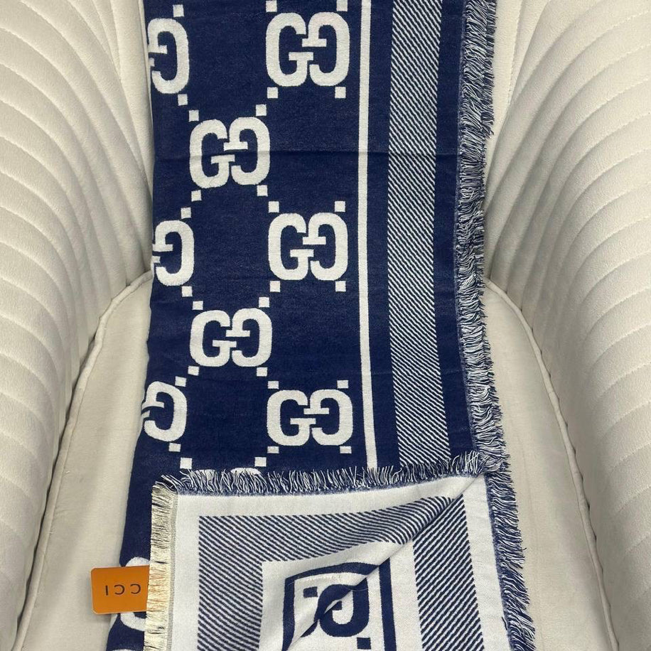 KARIŞIK Gucci Hakiki Kaşmir İpek Şal