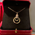 Cartier Panther Rose Taşlı Kolye