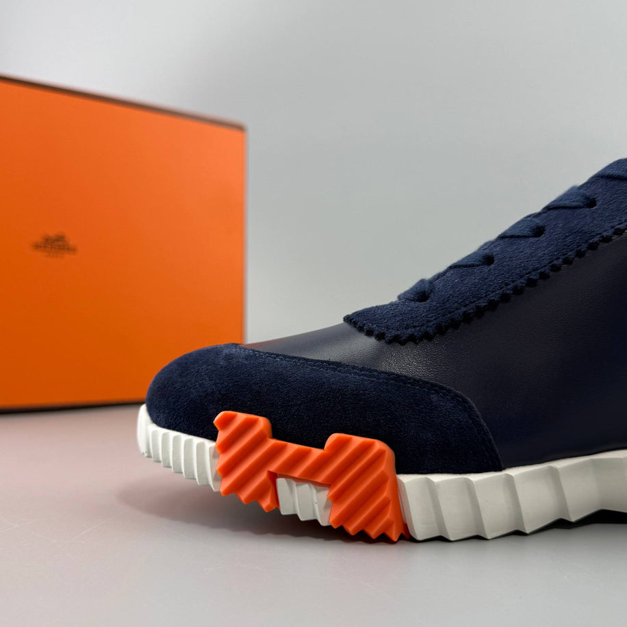 Hermes Bouncing Leather Sneakers