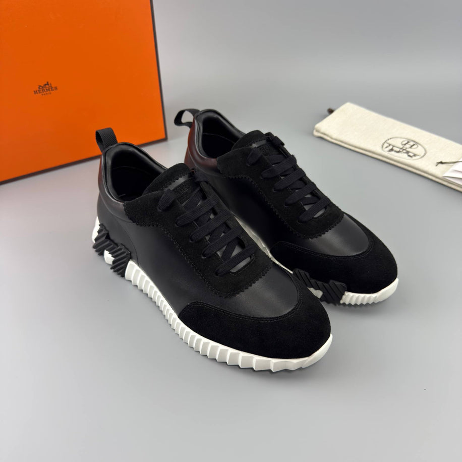 Hermes Bouncing Leather Sneakers