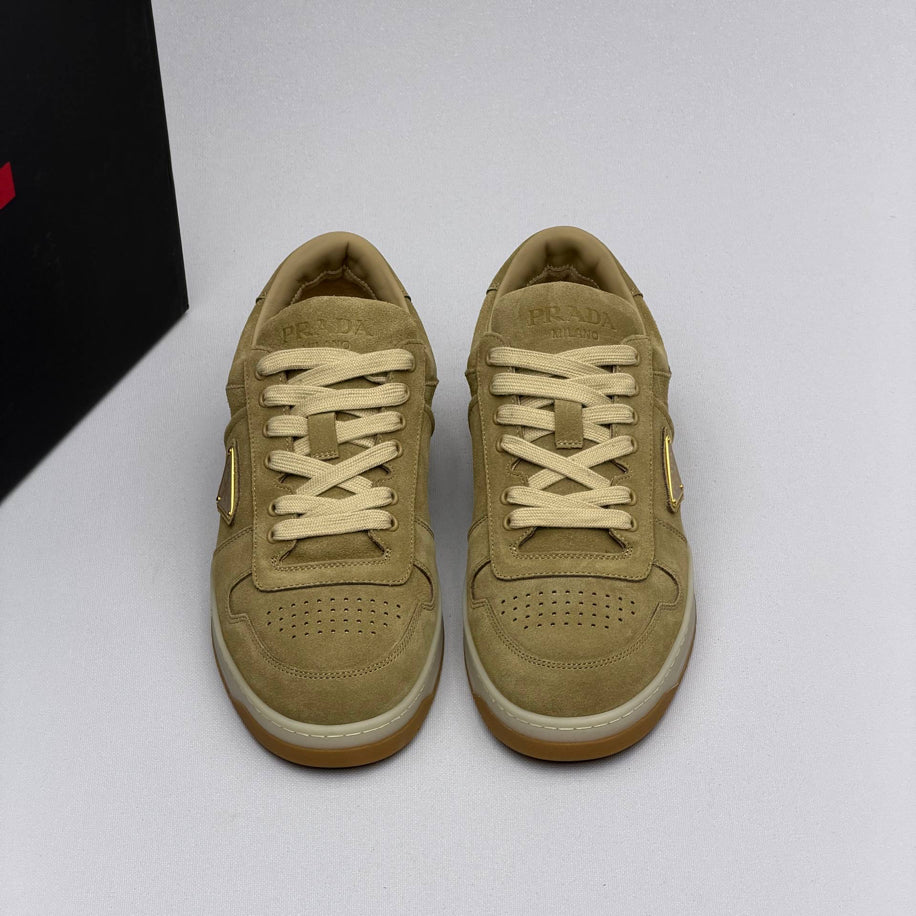 Prada Downtown Suede Sneakers